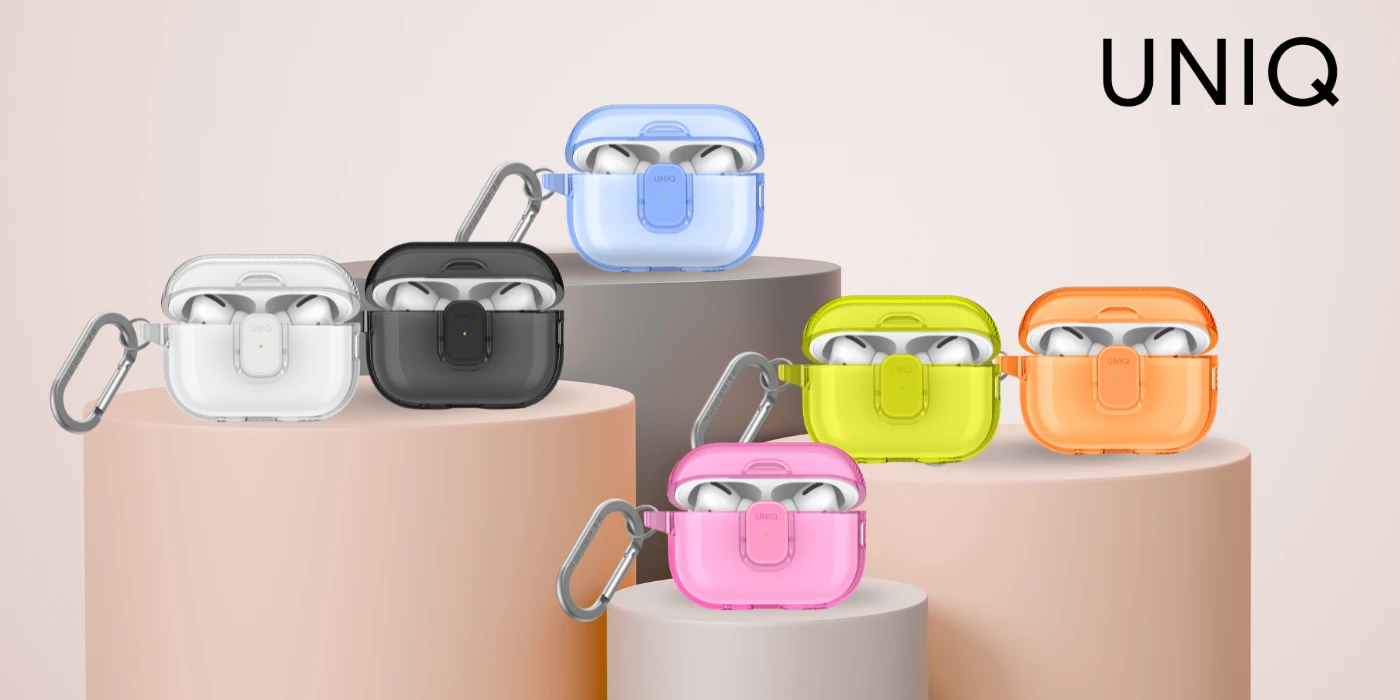 Dėklas UNIQ Glase Pro skirtas AirPods Pro 2 Lock Case mėlynos spalvos aprašymas - Prekės nuotrauka Dėklas UNIQ Glase Pro skirtas AirPods Pro 2 Lock Case mėlynos spalvos aprašymas - Prekės nuotrauka