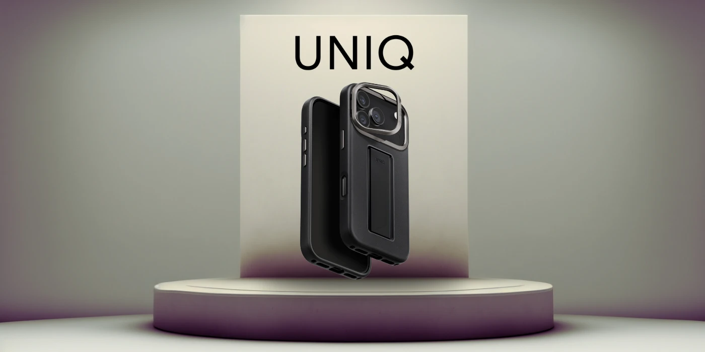 Dėklas UNIQ Heldro Pro skirtas Apple iPhone 17 Pro Magclick Charging juodos spalvos aprašymas - Prekės nuotrauka
