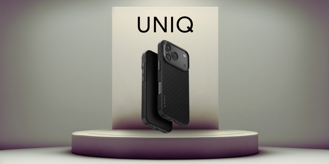 Dėklas UNIQ Keva EDGE Apple iPhone 17 Pro Magclick Charging juodos spalvos aprašymas - Prekės nuotrauka