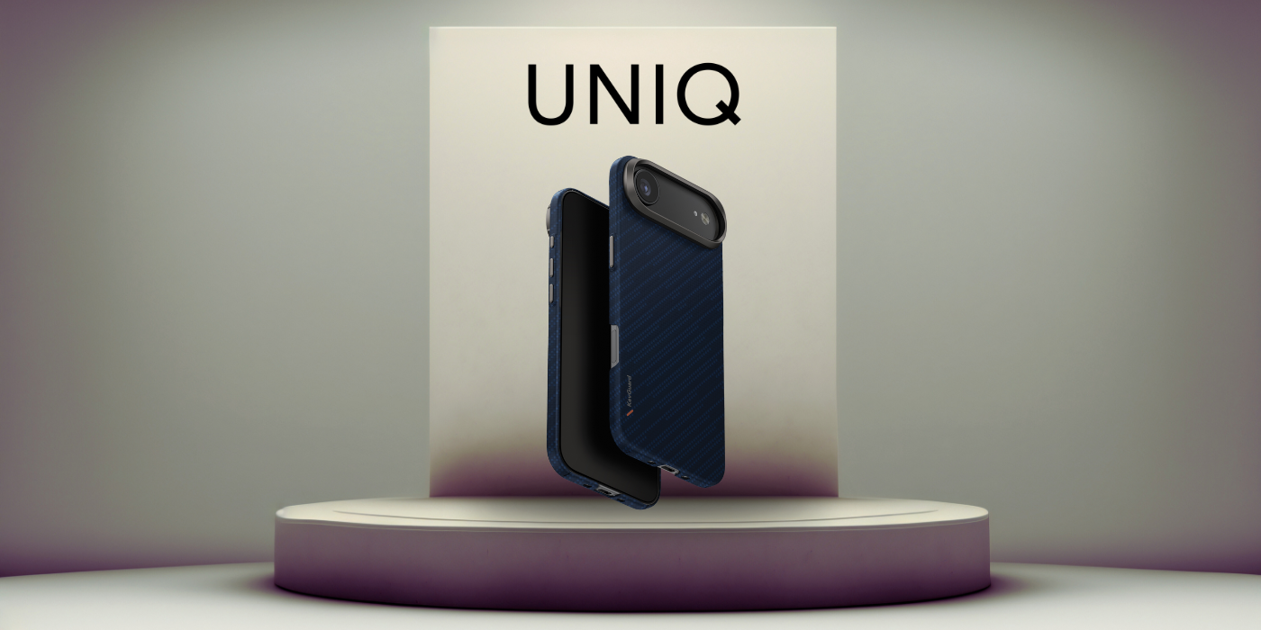 UNIQ Keva EDGE iPhone 17 Air Magclick dėklas, mėlynas aprašymas - Prekės nuotrauka