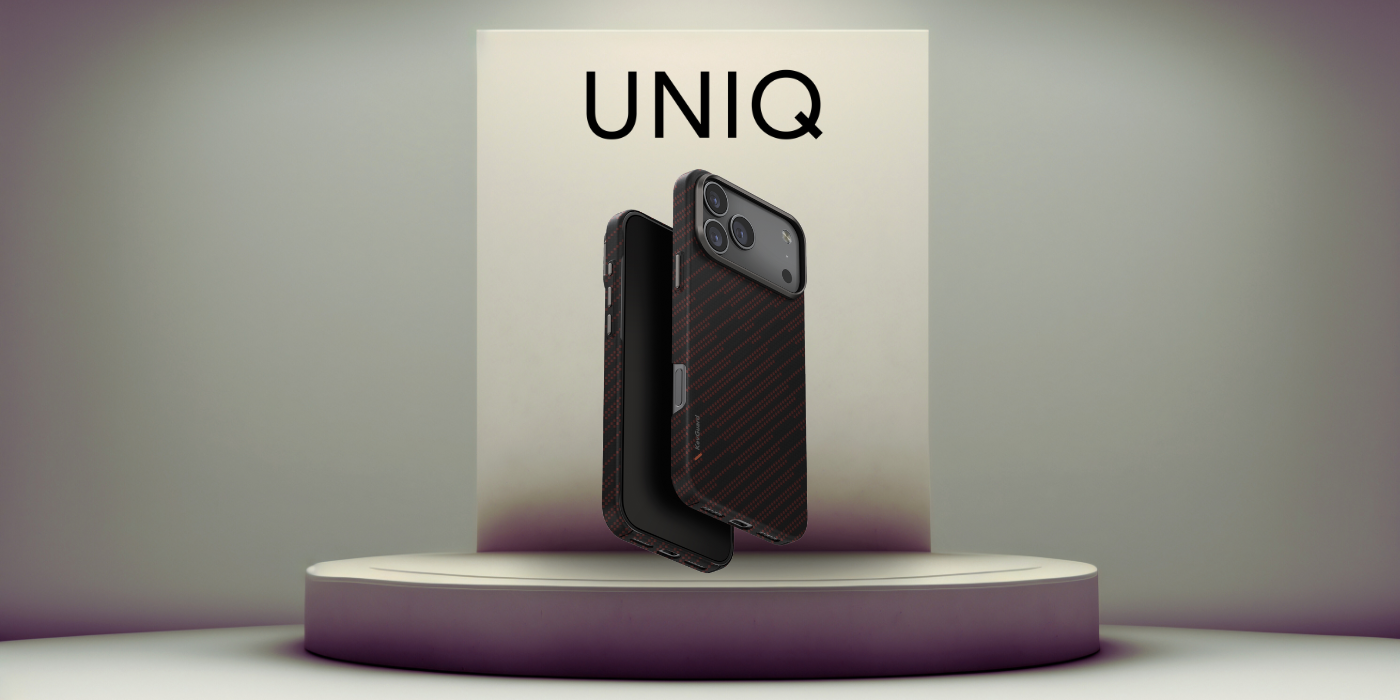 Dėklas UNIQ Keva EDGE iPhone 17 Pro Max Magclick įkrovimui, oranžinė aprašymas - Prekės nuotrauka