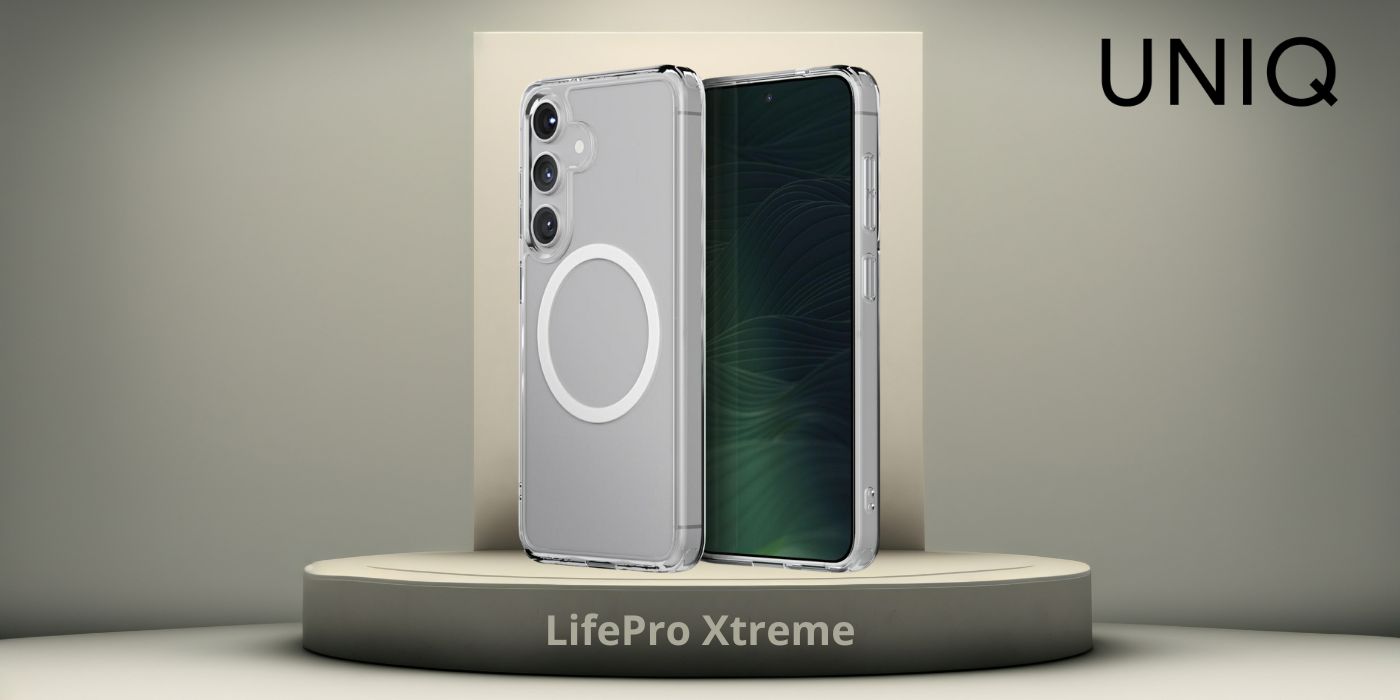 Dėklas UNIQ LifePro Xtreme Samsung Galaxy S25 Magclick Charging skaidrus aprašymas - Prekės nuotrauka