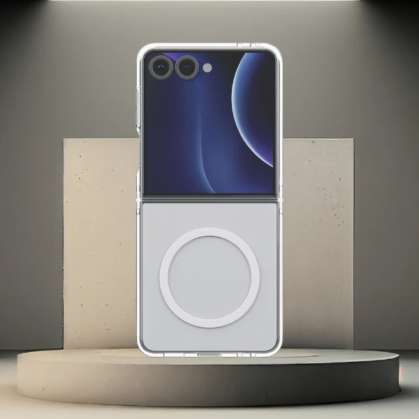 Dėklas UNIQ LifePro Xtreme skirtas Samsung Galaxy Z Flip7 Magclick Charging skaidrus aprašymas - Prekės nuotrauka