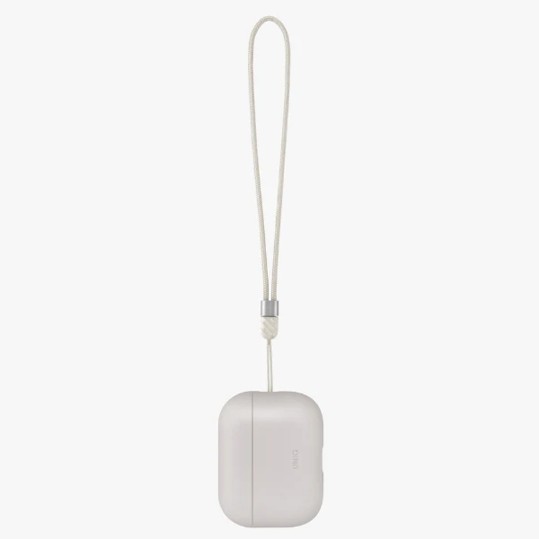 dėklas UNIQ Lino for AirPods Pro 3 gen Silicone beige aprašymas - Prekės nuotrauka