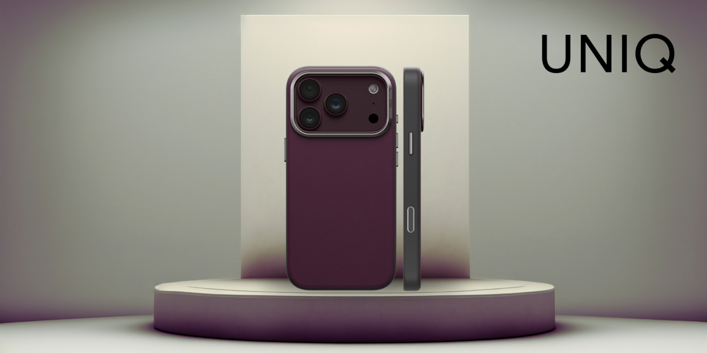 Dėklas UNIQ Lyden DS, skirtas iPhone 18 Pro / 17 Pro, su Magclick įkrovimo funkcija, bordo spalvos aprašymas - Prekės nuotrauka