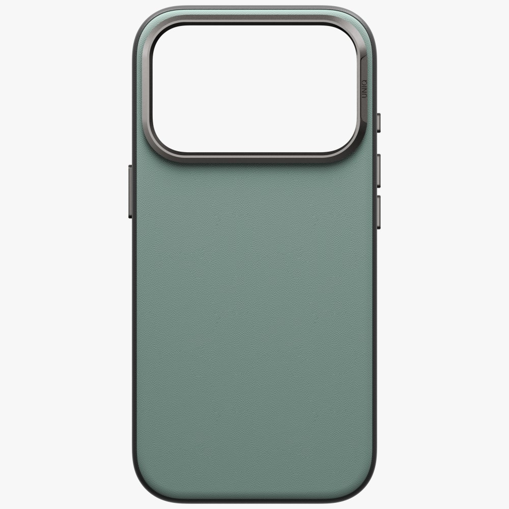 Dėklas UNIQ Lyden DS, skirtas iPhone 18 Pro / 17 Pro, su Magclick įkrovimu, žalias aprašymas - Prekės nuotrauka