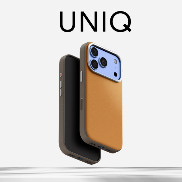 Dėklas UNIQ Lyden DS, skirtas iPhone 18 Pro / 17 Pro, su Magclick įkrovimu, smėlio spalvos aprašymas - Prekės nuotrauka