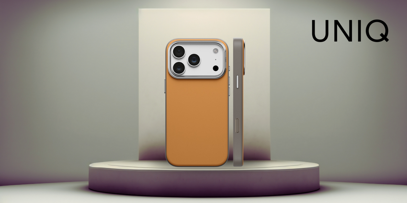 Dėklas UNIQ Lyden DS, skirtas iPhone 18 Pro / 17 Pro, su Magclick įkrovimu, smėlio spalvos aprašymas - Prekės nuotrauka