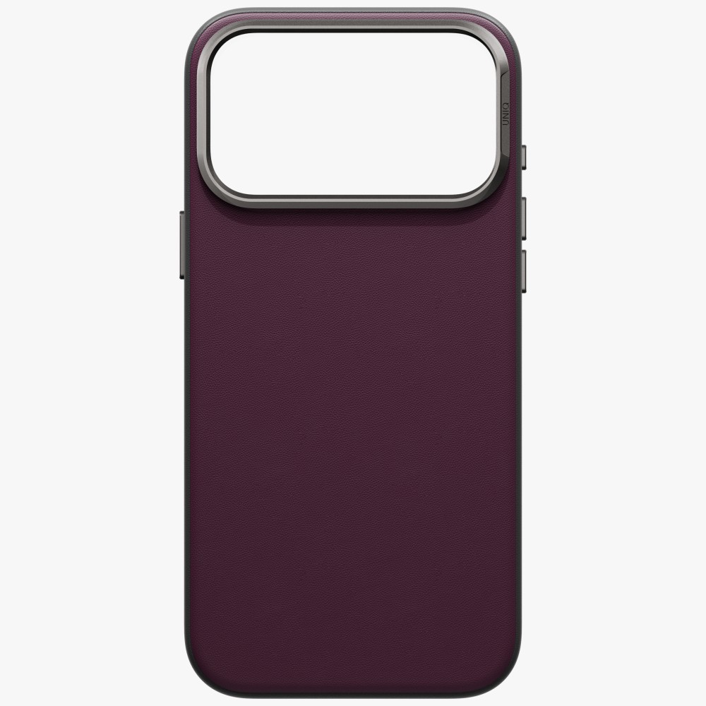 Dėklas UNIQ Lyden DS, skirtas iPhone 18 Pro Max / 17 Pro Max, Magclick įkrovimas, bordo spalvos aprašymas - Prekės nuotrauka