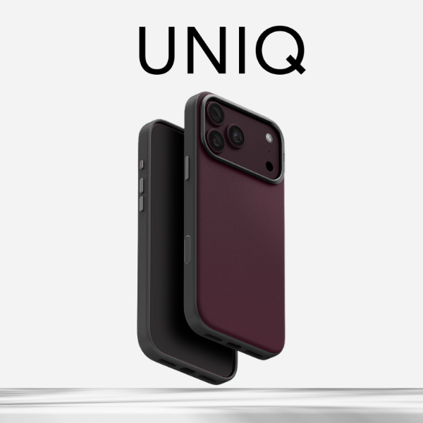 Dėklas UNIQ Lyden DS, skirtas iPhone 18 Pro Max / 17 Pro Max, Magclick įkrovimas, bordo spalvos aprašymas - Prekės nuotrauka