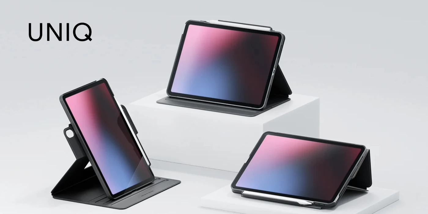 Dėklas UNIQ Rovus Snapmount Magnetic 360 Rotating Detachable skirtas Apple iPad Air 11 Dėklas UNIQ Rovus Snapmount Magnetic 360 Rotating Detachable skirtas Apple iPad Air 11