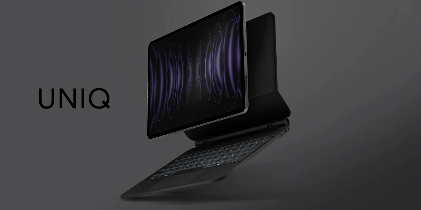 Dėklas UNIQ Venno Pro Magnetic Smart su klaviatūra skirtas Apple iPad Pro 13 Dėklas UNIQ Venno Pro Magnetic Smart su klaviatūra skirtas Apple iPad Pro 13