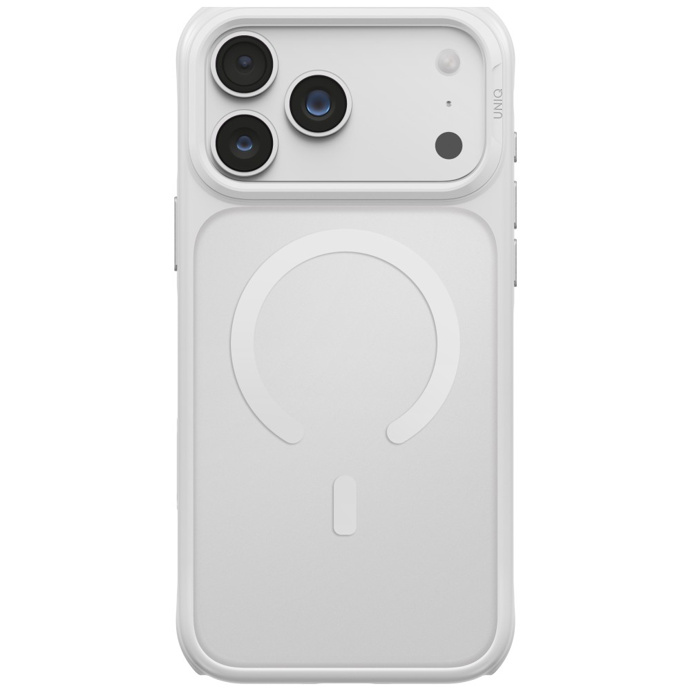 Dėklas UNIQ Veren, skirtas iPhone 18 Pro Max / 17 Pro Max, su Magclick įkrovimu, chalk frost aprašymas - Prekės nuotrauka