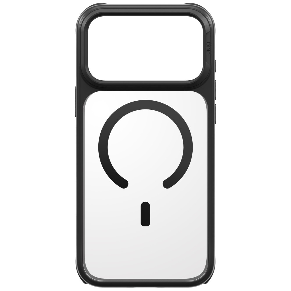 Dėklas UNIQ Veren, skirtas iPhone 18 Pro Max / 17 Pro Max, su Magclick įkrovimu, juodas aprašymas - Prekės nuotrauka