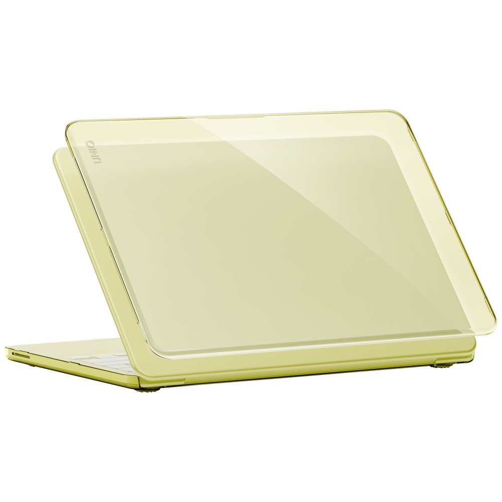 Dėklas UNIQ Vero, skirtas MacBook Neo, citrusinių vaisių atspalvio aprašymas - Prekės nuotrauka