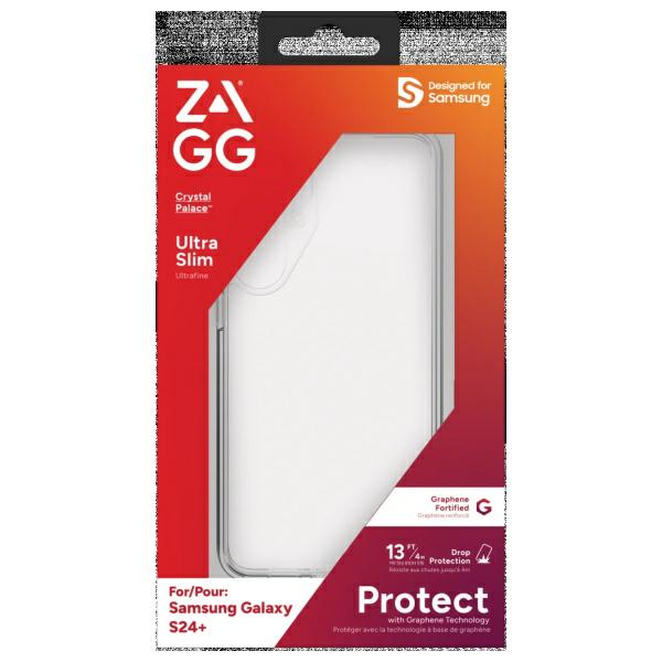 Dėklas ZAGG Crystal Palace, skirtas Samsung Galaxy S24+, skaidrus aprašymas - Prekės nuotrauka