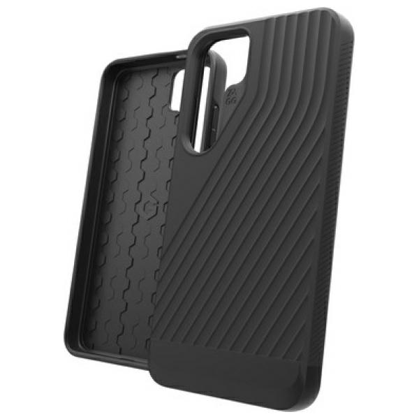 Dėklas ZAGG Denali skirtas Samsung Galaxy S24 juodos spalvos aprašymas - Prekės nuotrauka