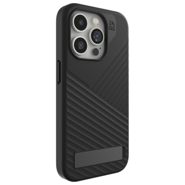 Dėklas ZAGG Denali Snap Kickstand skirtas Apple iPhone 15 Pro juodos spalvos aprašymas - Prekės nuotrauka