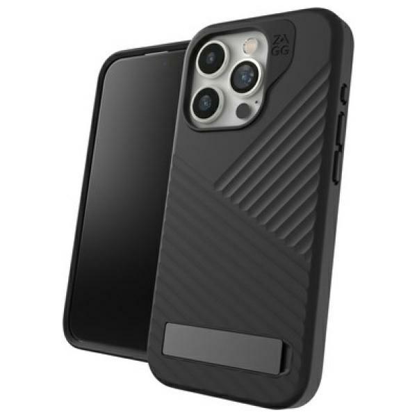 Dėklas ZAGG Denali Snap Kickstand skirtas Apple iPhone 15 Pro juodos spalvos aprašymas - Prekės nuotrauka