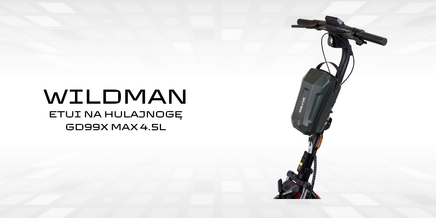 Dėklas/Laikiklis paspirtukui WILDMAN GD99X Max 4.5L rėmo krepšys, juodos spalvos aprašymas - Prekės nuotrauka