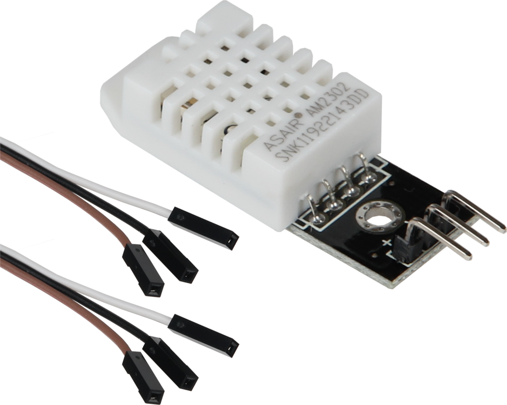 DHT22 / AM2302 temperatūros ir dregmės jutiklis su PCB JOY-IT aprašymas - Prekės nuotrauka