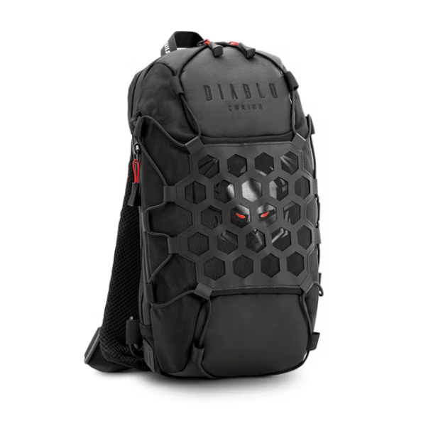 Diablo Chairs Sling Bag kuprinė juodos spalvos aprašymas - Prekės nuotrauka