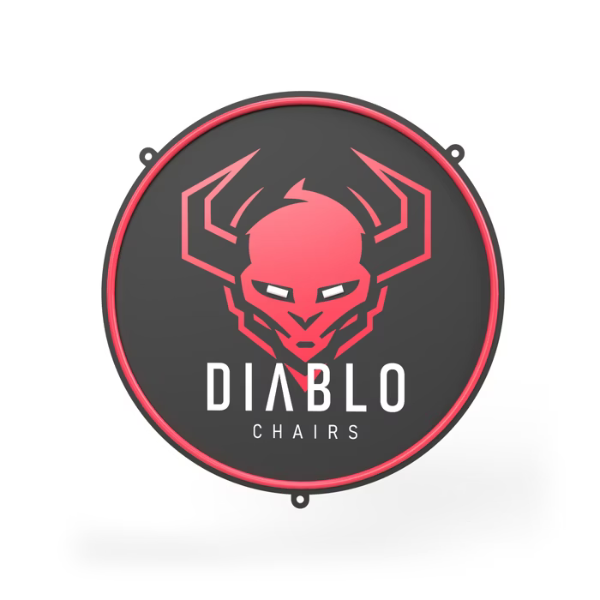 Diablo Chairs Diablo LED neoninis sieninis šviestuvas žaidimų kambariui aprašymas - Prekės nuotrauka