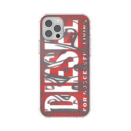Diesel Snap Dėklas skaidrus AOP Apple iPhone 12 Pro Max raudona-pilka red-pilkas 42568 aprašymas - Prekės nuotrauka Diesel Snap Dėklas skaidrus AOP Apple iPhone 12 Pro Max raudona-pilka red-pilkas 42568 aprašymas - Prekės nuotrauka