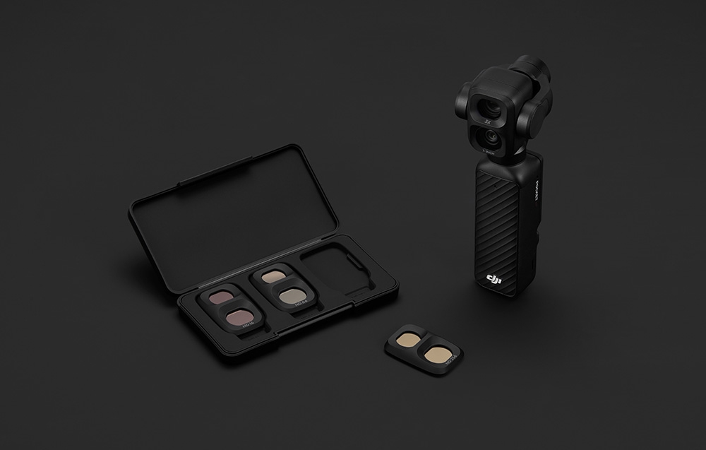 DJI Rinkinys magnetycznych filtrów ND do Osmo Pocket 4P aprašymas - Prekės nuotrauka