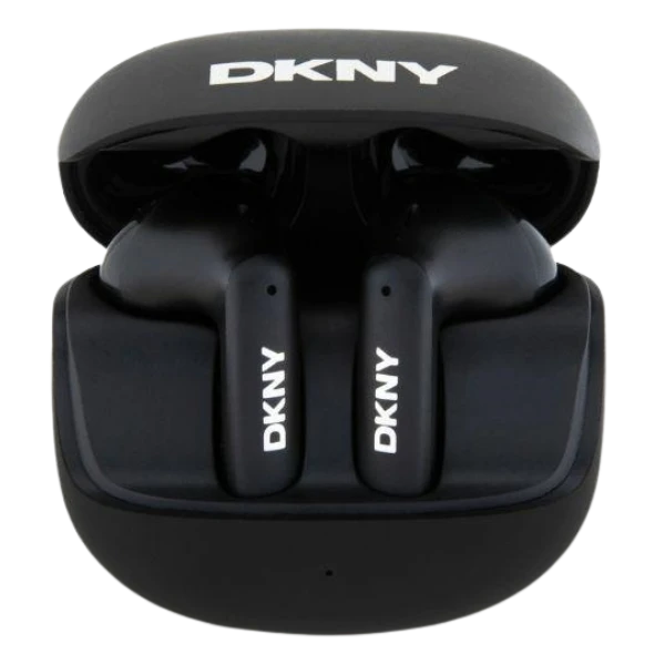 DKNY ausinės Bluetooth DKTWST6AEHLK juodos spalvos TWS BT Satiny Finish aprašymas - Prekės nuotrauka