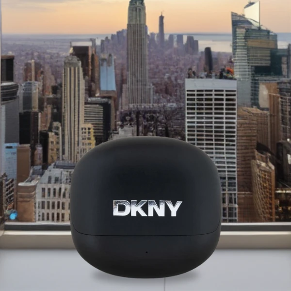 DKNY ausinės Bluetooth DKTWST6AEHLK juodos spalvos TWS BT Satiny Finish aprašymas - Prekės nuotrauka