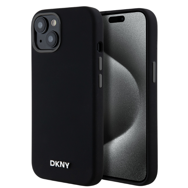 DKNY DKHMP14SSMCHLK Apple iPhone 14 15 13 6.1″ juodos spalvos kietas dėklas Liquid Silicone Small Metal Logo MagSafe aprašymas - Prekės nuotrauka DKNY DKHMP14SSMCHLK Apple iPhone 14 15 13 6.1″ juodos spalvos kietas dėklas Liquid Silicone Small Metal Logo MagSafe aprašymas - Prekės nuotrauka
