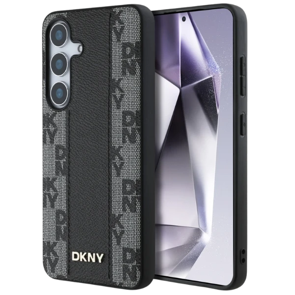 DKNY Leather Checkered Pattern MagSafe Samsung Galaxy S25 dėklas telefonui juodos spalvos aprašymas - Prekės nuotrauka DKNY Leather Checkered Pattern MagSafe Samsung Galaxy S25 dėklas telefonui juodos spalvos aprašymas - Prekės nuotrauka