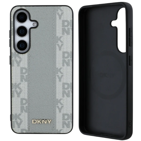 Dėklas DKNY odinis languotas raštas MagSafe Samsung Galaxy S25 taupe aprašymas - Prekės nuotrauka Dėklas DKNY odinis languotas raštas MagSafe Samsung Galaxy S25 taupe aprašymas - Prekės nuotrauka