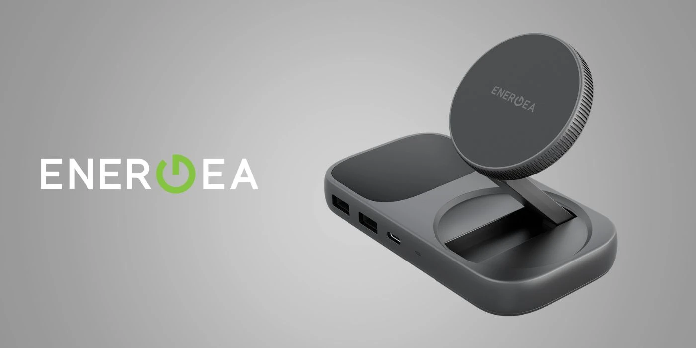 St Labs Įkrovimo stotelė „Energea Widock Plus 7in1“ USB-C 3.1 su Qi2 grafito spalvos aprašymas - Prekės nuotrauka