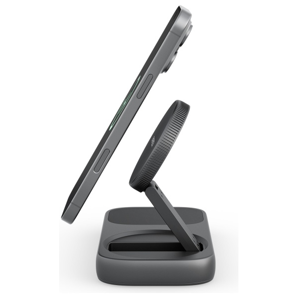 Dokumentų stotelė Energea Widock Plus 7in1 USB-C 3.1 su Qi2 grafito spalvos aprašymas - Prekės nuotrauka
