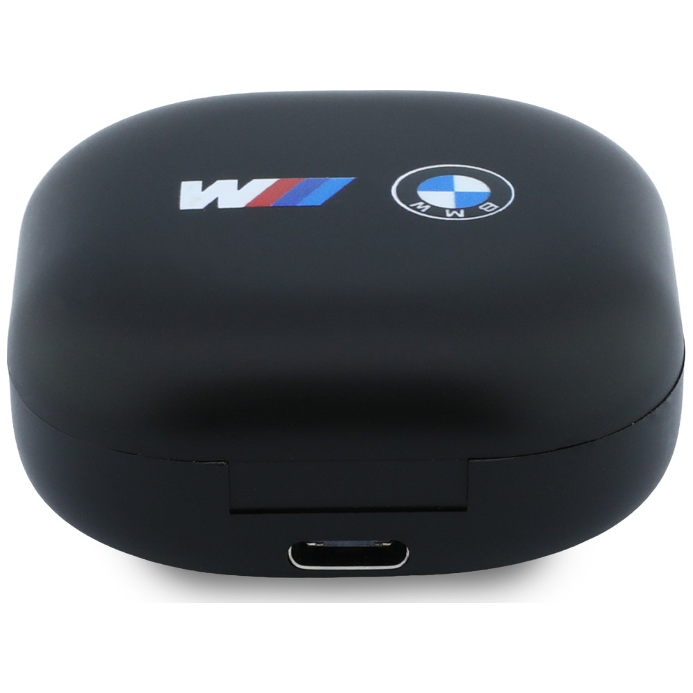 Ausinės Ear-phones Bluetooth TWS BMW Printed Logo ENC juodos spalvos aprašymas - Prekės nuotrauka
