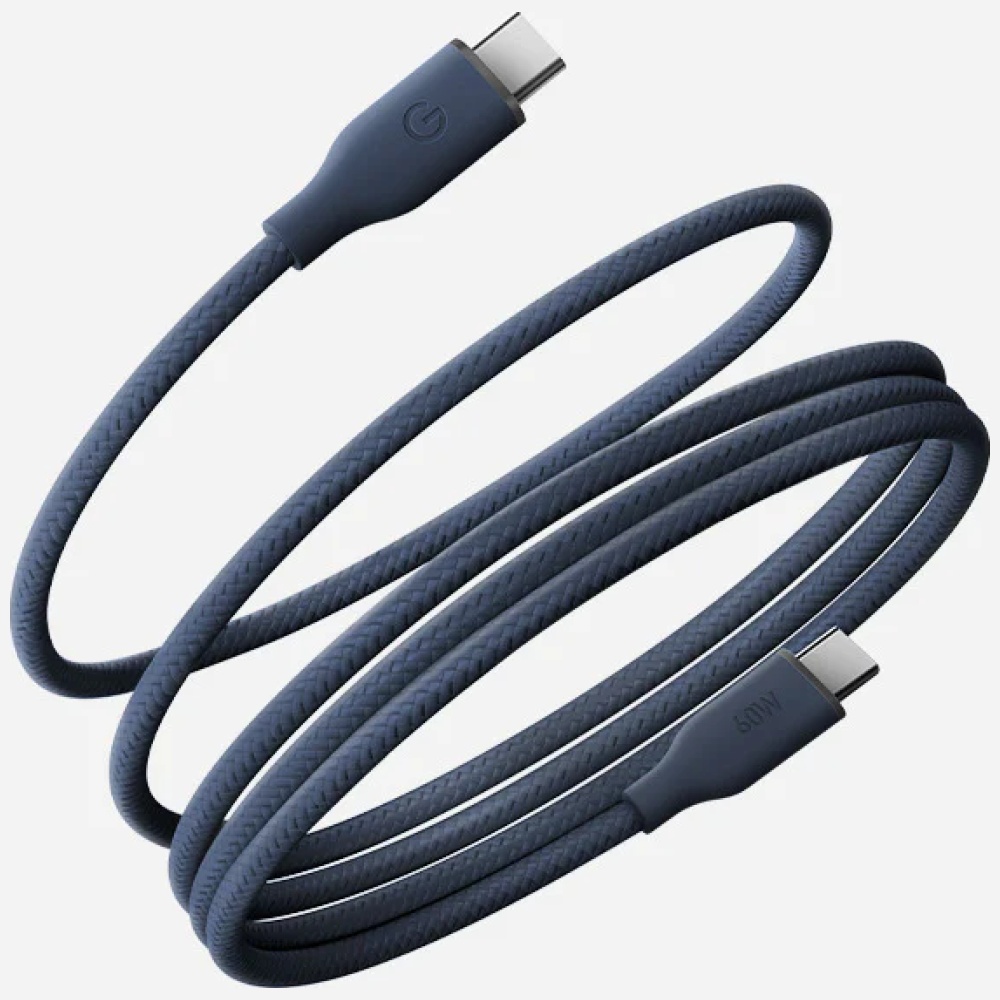 Energea Helix 60 magnetinis USB-C į USB-C laidas 480Mbps 60W 1.5m mėlynas aprašymas - Prekės nuotrauka