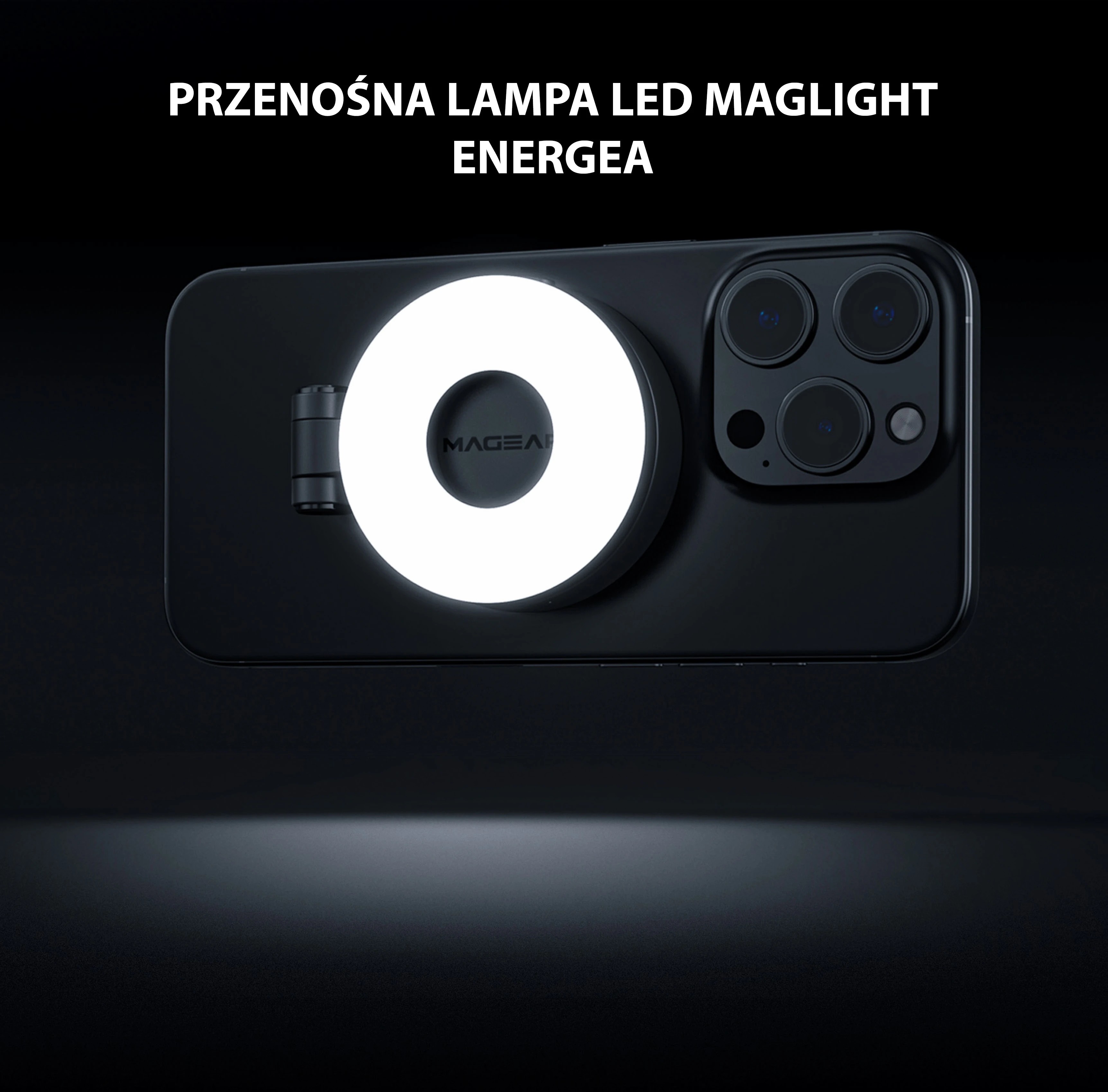 Energea nešiojama LED lempa MagearMagLight juodos spalvos MagSafe PG-MGLT-BLK aprašymas - Prekės nuotrauka Energea nešiojama LED lempa MagearMagLight juodos spalvos MagSafe PG-MGLT-BLK aprašymas - Prekės nuotrauka