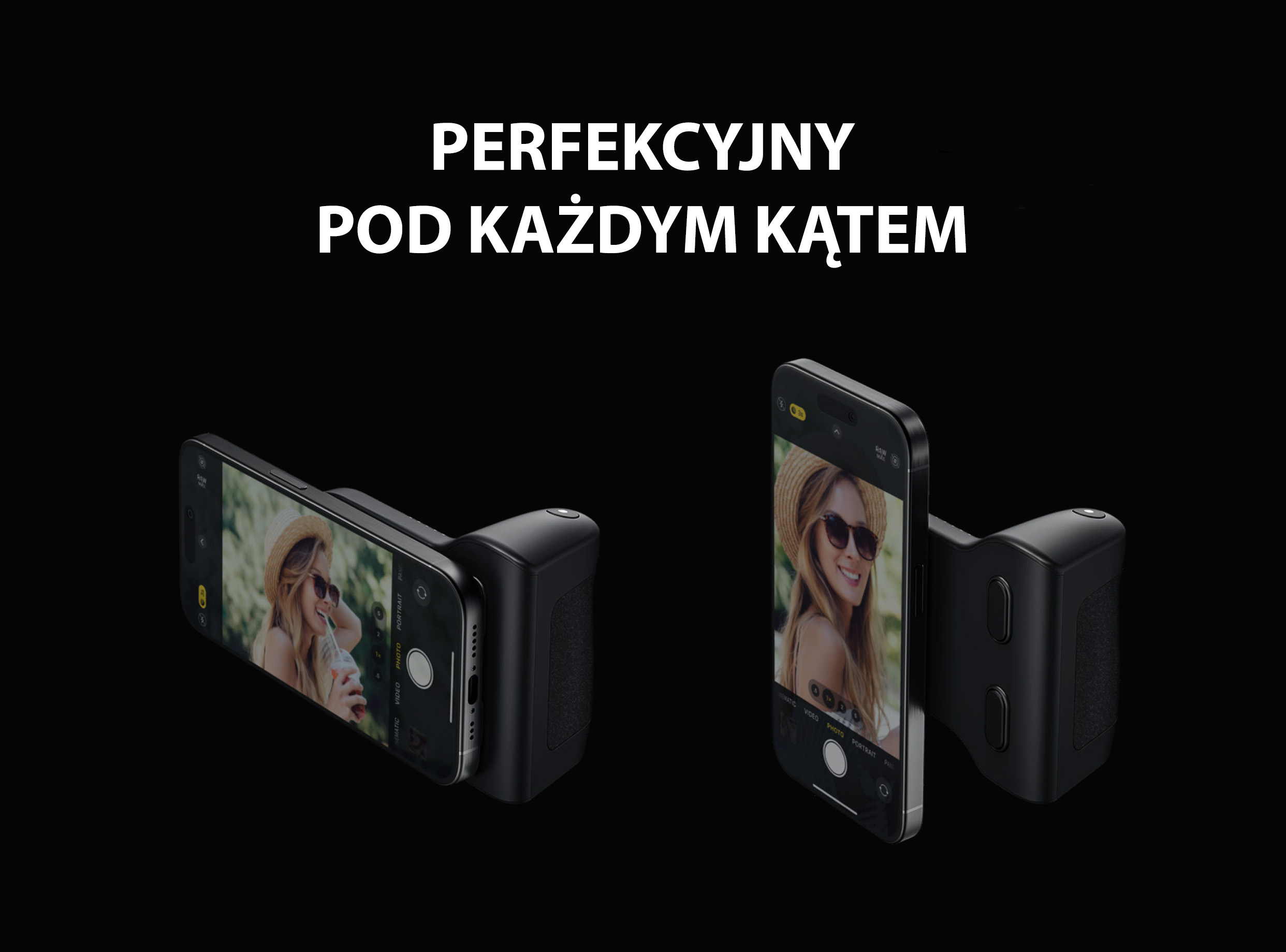 ENERGEA Photo Grip su integruotu išoriniu akumuliatoriumi Magear MagCam Grip juodas MagSafe PG-MAGCAMGRIP-BL aprašymas - Prekės nuotrauka