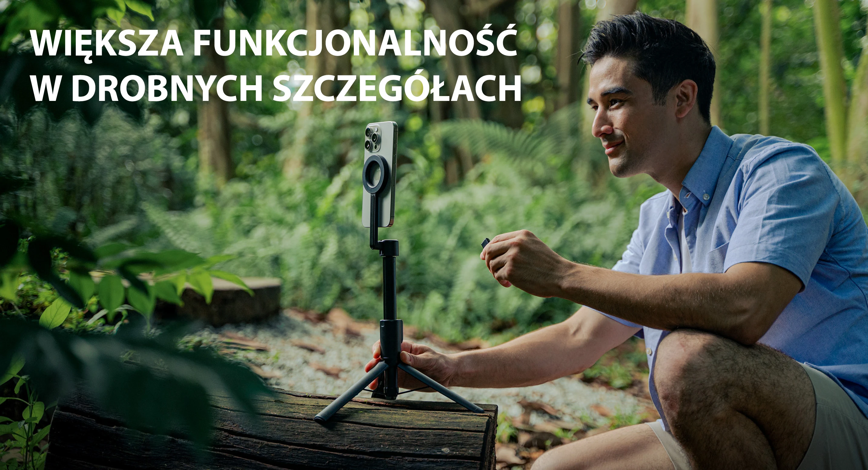 Energea Selfie Stick Bluetooth MagearMagPod juodos spalvos MagSafe Tripod PG-MGPOD-BLK aprašymas - Prekės nuotrauka Energea Selfie Stick Bluetooth MagearMagPod juodos spalvos MagSafe Tripod PG-MGPOD-BLK aprašymas - Prekės nuotrauka