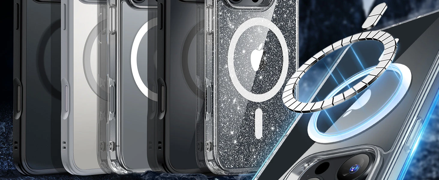 Dėklas ESR Classic Hybrid Apple iPhone 16 Pro Max, frosted clear aprašymas - Prekės nuotrauka