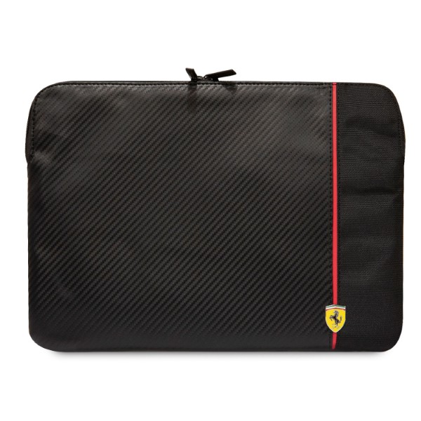 Ferrari Dėklas kompiuteriui FECS14AXBK 14″ juodos spalvos Carbon&Smooth aprašymas - Prekės nuotrauka