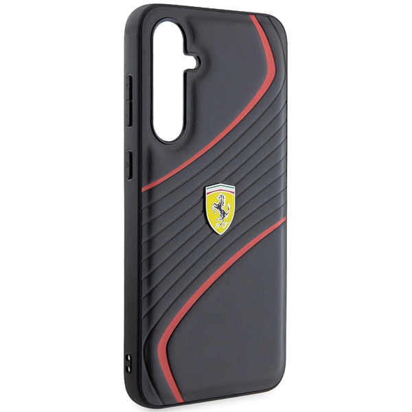 Ferrari FEHCS23FEPTWK S23 FE S711 juodos spalvos kietas dėklas Twist Metal Logo aprašymas - Prekės nuotrauka