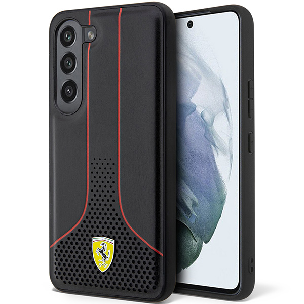 Ferrari FEHCS23SPCSK S23 S911juodos spalvos kietas dėklas Perforated 296 P aprašymas - Prekės nuotrauka