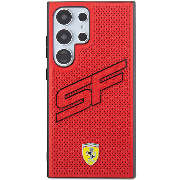 Ferrari FEHCS24SPINR S24 S921 raudonas kietas dėklas Big SF Perforated aprašymas - Prekės nuotrauka