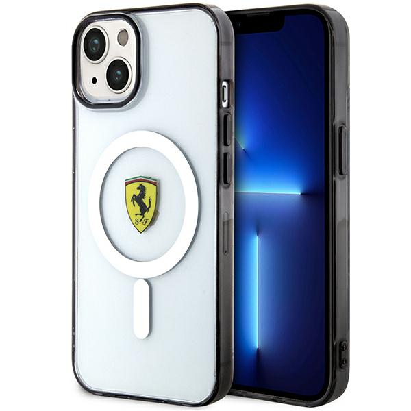 Ferrari FEHMP14MURKT Apple iPhone 14 Plus / 15 Plus 6.7″ skaidrus kietas dėklas Outline Magsafe aprašymas - Prekės nuotrauka Ferrari FEHMP14MURKT Apple iPhone 14 Plus / 15 Plus 6.7″ skaidrus kietas dėklas Outline Magsafe aprašymas - Prekės nuotrauka