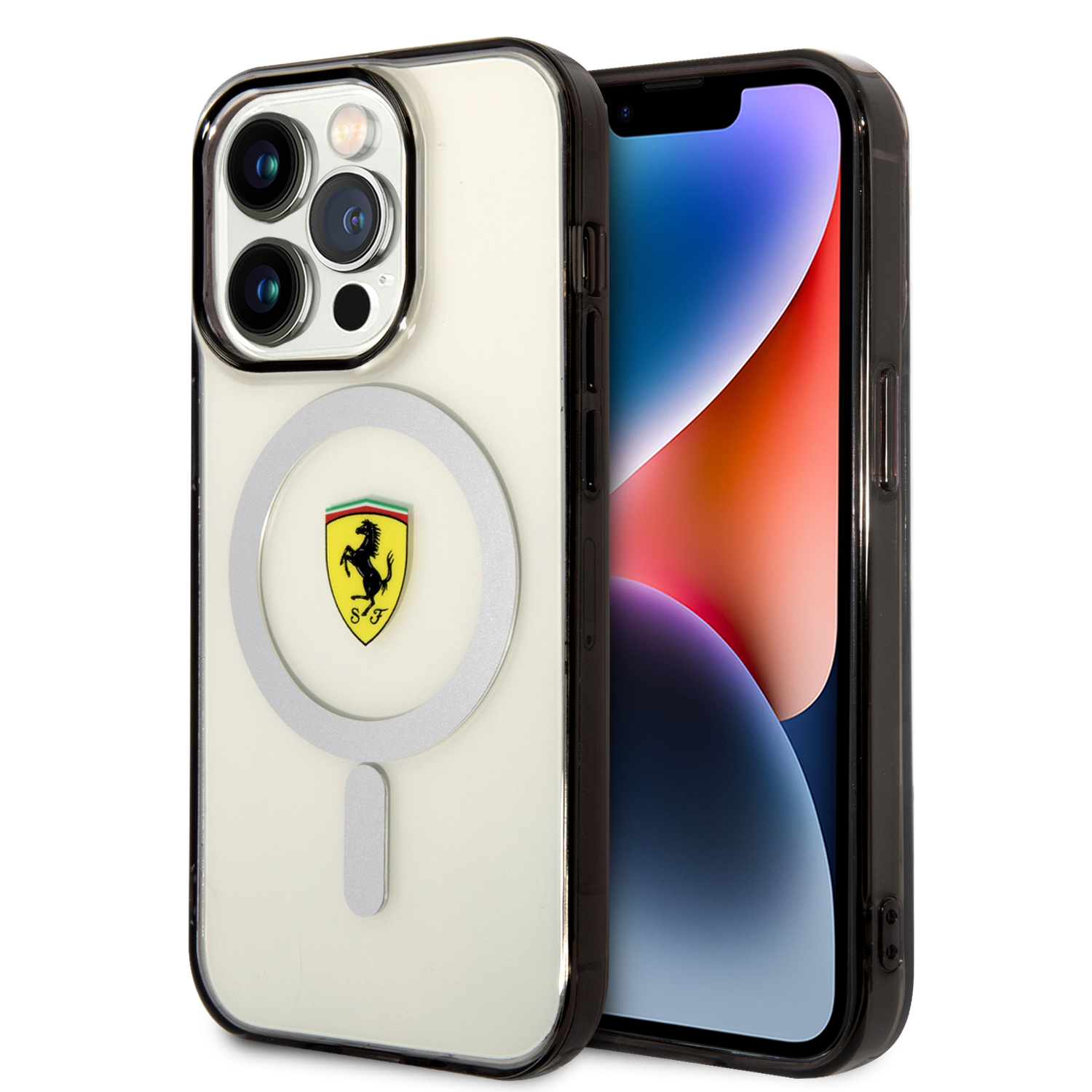 Ferrari FEHMP14XURKT Apple iPhone 14 Pro Max 6.7″ skaidrus kietas dėklas Outline Magsafe aprašymas - Prekės nuotrauka Ferrari FEHMP14XURKT Apple iPhone 14 Pro Max 6.7″ skaidrus kietas dėklas Outline Magsafe aprašymas - Prekės nuotrauka