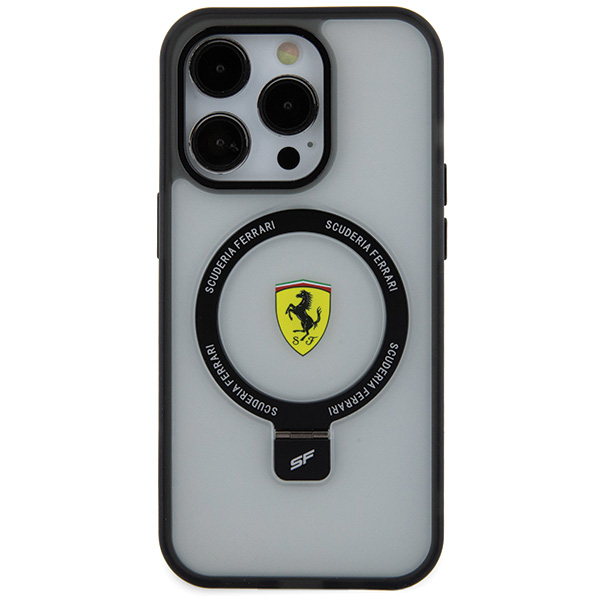 Ferrari FEHMP15LUSCAH Apple iPhone 15 Pro 6.1″ skaidrus kietas dėklas Ring Stand 2023 Collection MagSafe aprašymas - Prekės nuotrauka Ferrari FEHMP15LUSCAH Apple iPhone 15 Pro 6.1″ skaidrus kietas dėklas Ring Stand 2023 Collection MagSafe aprašymas - Prekės nuotrauka