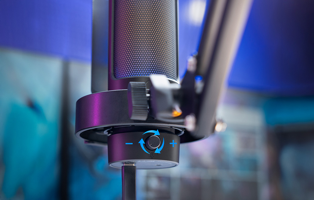 Fifine A8T condenser microphone with handle (juodas) aprašymas - Prekės nuotrauka